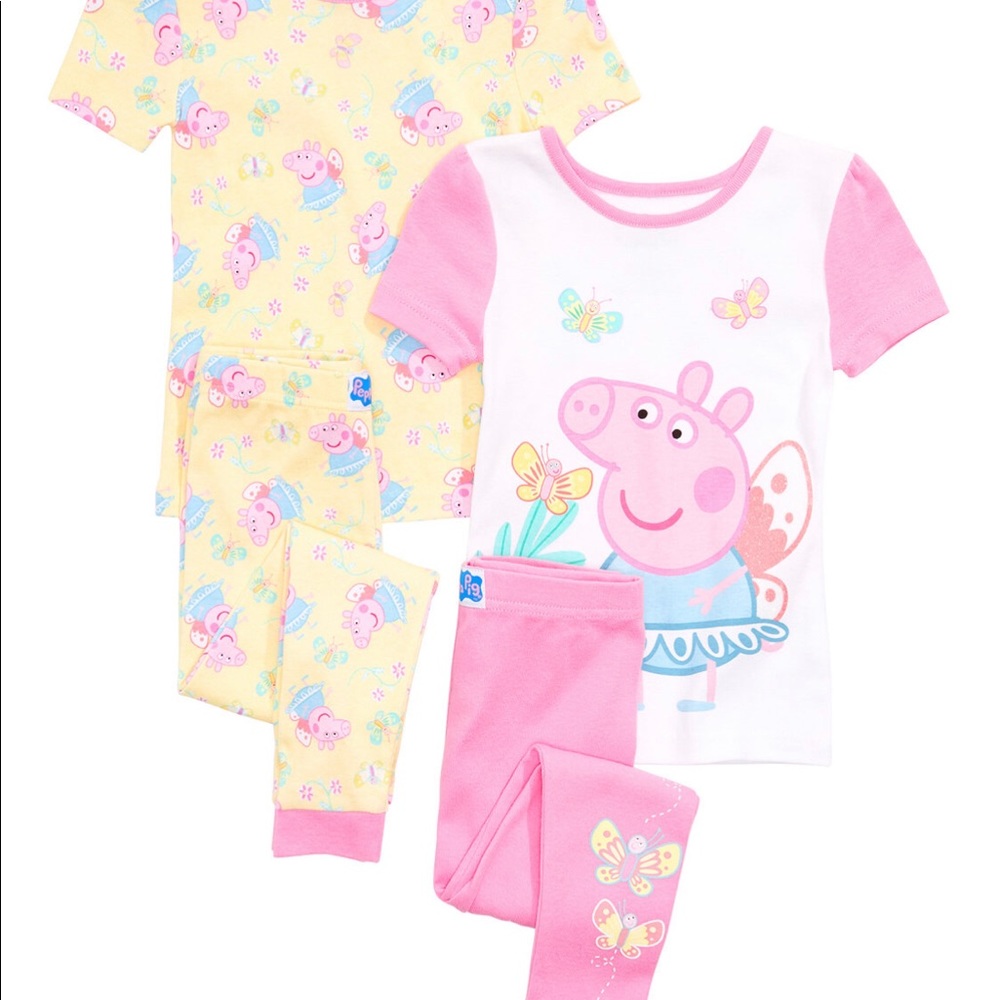 Peppa Pig 4pc pajama set